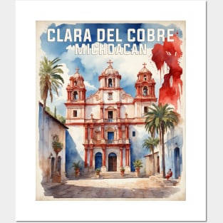 Clara del Cobre Michoacan Mexico Vintage Tourism Travel Posters and Art